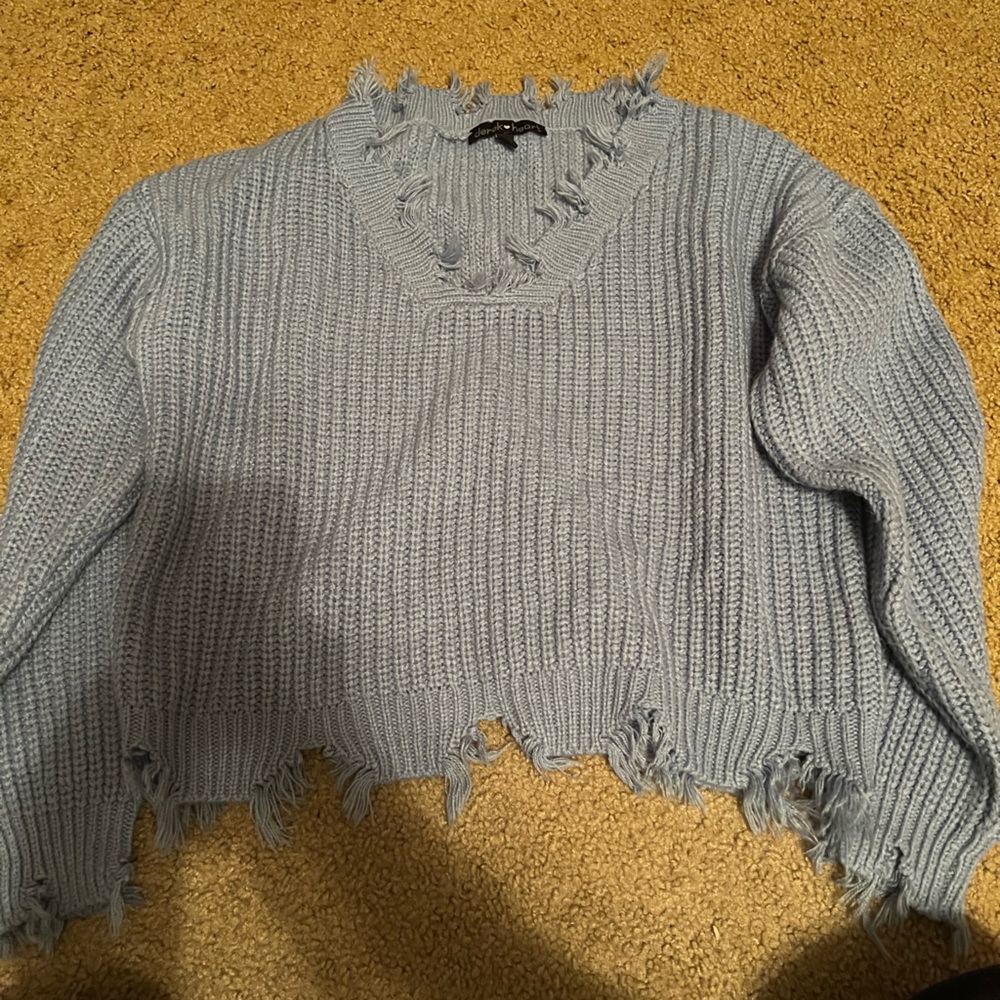 Blue sweater